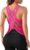 OYOANGLE Women’s Open Back Workout Tops Racerback Athletic Loose Shirts Yoga Gym Clothes Sleeveless Running Tank Tops