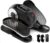 Under Desk Elliptical Machine, Leg Exerciser as Seen on TV While Sitting for Senior with Remote Control, Portable & Quiet Pedal Exerciser with 12 Adjustable Speed, Black
