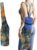 MUSM Portable Yoga Mat Bag with Pocket – Durable Canvas Gym Tote for Women & Men, Multi-Functional Storage Bag Light Orange And Blue Yoga Mat Carrier Bag for Gym, Home, Travel