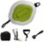 Portable Cable Machine – 3-Level Adjustable Resistance Fitness Pulley System for Full Body Strength Training, Compact Home Gym, Travel Friendly（Green）