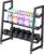 Upgraded V-type 3-Tier Dumbbell Rack, Adjustable Heavy-Duty Metal Weight Rack for Dumbbells, Kettlebells & More, Space-Saving Home Gym Organizer (Dumbbells Not Included)​