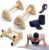 2PCS Wooden Parallettes Push up Bars, Non-Slip Base, Wood Pushup Handles with Wrist Guard, Exercise Home Workout Equipment for Men and Women Strength Training, Planks Calisthenics