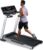 WELLFIT Home Treadmill, 2 Level Incline Heavyduty Treadmill with Pulse Sensor, 4.0 HP, 10 MPH, 450 lbs Capacity, 20” x 45” Running Area Treadmills with Bluetooth Player & LED Display