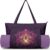 Women’s Yoga Bag with Yoga Mat Carrier – Large Mat Pocket Fitness Tote for Pilates, Gym, Travel, Office & Beach
