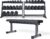 REP FITNESS Dumbbell Set with Bench – 5-50, 5-75 or 5-100 Rubber Hex Dumbbell Set with Either Flat or Adjustable Bench