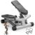 OLIXIS Stepper for Exercise, Stair Step Workout Machine with Resistance Bands, Mini Stair Stepper at Home Workout Equipment with 265 LB Load Capacity,Fitness Stepper with LCD Monitor