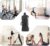 Yoga Mat Bag, Large Yoga Mat Tote Sling Carrier, Yoga Mat Carrying Bag with Versatile Storage Mesh and Zipper Pockets for Women Men Gym Sport Travel