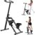 Stair Stepper Vertical Stair Master with Optional Resistance Bands Adjustable Handlebar & Pedals Climber Exercise Machine for Full-Body Workout, New Version (BLACK2+Resistance Bands)