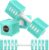 Adjustable Weight Dumbbells Set of 2, 3.4lb/5.7lb/8lb/10.3lb/12.6lb Each Hand Weight Sets for Women/Men, Adjustable Dumbbells Set for Home Gym Fitness Workout Strength Training