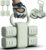 Adjustable Dumbbell Set of 2, 4 in 1 Free Weights Dumbbells Set for Women with Fast Adjustment, Each 2lb 3lb 4lb 5lb Hand Weights Set for Home Gym & Outdoor Exercise Training
