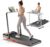 Walking Pad,Treadmill with Incline for Home Office, 2.5HP Portable Under Desk Treadmill with 265 Lbs Capacity,Remote Control, Led Display