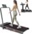 Incline Treadmill for Home, 300+ lb Capacity, Quiet Foldable Treadmills with Handle Bar, Compact Running Machine Walking Pad with APP