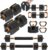 Adjustable Dumbbells 20/30/40/60lbs Free Weight Set with Connector, 5 in 1 Dumbbells Set Used as Barbell, Kettlebells, Weightlift, Push Up Stand, Weight Plate, Women Men Fitness Exercises Equipmentfor Home Gym