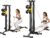 SogesPower LAT Pull Down Machine for Home Gym,Heavy Duty Cable LAT Pull Down & Seated Row Workout Station with Adjustable Resistance, High Pulley System for Back, Shoulder & Arm Exercises