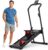 Magnetic Stair Stepper for Home, Folding Stairmaster with Resistance Adjustment, Folding Vertical Climber w/350 LBS Capacity,2 Incline Levels, 12” Extended Pedal