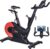 Stationary Exercise Bike for Home, Indoor Cycling Bike with Smart Knob, Heavy Flywheel, Adjustable Magnetic Resistance, Low Noise Workout Bike with LCD Display and App, Upgraded Comfortable Seat