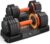 2025 Updated Adjustable Dumbbell Set of 2, 110lbs/50lbs Weights Dumbbell Set with Storage Box, 25lbs/55lbs Adjustable Weights with Anti-slip Silicone Grip, Weight Set For Home Gym Suit both Men and Women