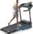 Incline Treadmill Foldable, Smart Portable Treadmills for Home with Body Fat Measurement & Heart Rate Sensor, 3.5HP Heavy Duty Folding Treadmill 400 LB Capacity with Silent Shock Absorption
