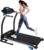 SereneLife Electric Folding Treadmill – Foldable Home Fitness Equipment for Walking & Running, 1.5 HP Indoor Home Cardio Machine with Downloadable App, Safety Key, 3 Incline Levels, 16 Training Modes