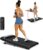 THERUN Walking Pad Treadmill Under Desk, Portable Mini Treadmill for Home/Office, Walking Pad Machine with 2.5HP and 265 lbs Weight Capacity Remote Control LED Display
