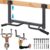 Kipika 32″ Ceiling Mounted Pull Up Bar – Heavy Duty, Highly Adjustable, Multifunctional Chin Up Bar – Home Gym System with Punching Bag Hanger and Resistance Bands Training