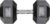 LIFERUN Single Dumbbell Rubber Coated Cast Iron Hex Black Dumbbell Free Weights, 30-85lb