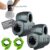 Dumbbell Barbell Converter – Dumbbell Converter Home Gym Equipment, for 1″ Standard Bars, Up to 250lb Capacity Barbell Adapters- Versatile Weight Lifting Set, Suitable for Men and Women