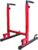 BalanceFrom Steel Frame Dip Station with Adjustable Height, 500 Pound Weight Capacity – Upper Body Workout Home Gym Equipment for Triceps, Push & Pull Ups, Leg Raises, and Bench Press