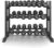 3-Tier Dumbbell Rack Stand Only, 1200LB Capacity Jusgym Adjustable Weight Rack for Home Gym, Heavy-Duty Weight Stand for Dumbbells Kettlebells