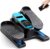 Dripex Under Desk Elliptical Machine, Electric Leg Exerciser While Sitting for Seniors, Portable Seated Pedal Exerciser with 12 Level Speeds, Remote Control, 6 Auto preset Programs