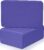 Yoga Blocks 2 Pack, EVA Foam Yoga Block Supportive, Non-Slip Exercise Blocks, Yoga Accessories for Pilates, Meditation, Balance, Stretching and Deep Poses