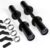 LIONSCOOL 16″Loadable Dumbbells Pairs, Olympic Dumbbell Bar/Handle for Strength Training, Compatible with 2’’ Standard Plates