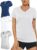 Women’s V-Neck Activewear T-Shirts 3 Pack Athletic Womens Short Sleeve Workout Tops Dry Fit Shirt Gym & Yoga Tees for Women