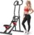 Stair Stepper for Home Gym, Folding Stair Climber for Full Body Workout with Adjustable Handlebar & Pedals, Compact Vertical Climber Cardio Exercise Machine for Women & Men