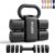 2-in-1 Adjustable Dumbbell Set for Women – 4 Levels (2.2lbs to 12.1lbs) – Home Gym Weights for Women at Home – Fitness Dumbbells
