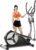 ECHANFIT Elliptical Exercise Machine, Hyper-Quiet Magnetic Elliptical Machine for Home, Elliptical Training Machines with 16 Resistance Levels, App Bluetooth, Backlit LCD Monitor, Pulse Sensor