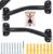 Wall Mounted Pull Up Bar Carbon Seel 800LB Adjustable Width Upper Body Fitness Bar Door Multi-Grip Portable Indoor Pull Up Bar For Doorway Home Gym Fitness Instructor