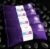 Yoga Eye Pillows – Unscented Eye Pillows – Namaste Hot Cold for Stress, Meditation, Spa, Relaxation Gifts – Made in USA Set of 4 – Purple Cotton