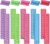 10 Pack Yoga Mats Bulk, 68” x 24” x 4mm Thick Yoga Mats for Kids and Adult Gym Mats Bundle Latex Free Exercise Mats with Non Slip Texture for Outdoor Yoga, Pilates or Workout (Multicolor)