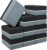 Sunshine Yoga 4″ Striped Yoga Block, 10 Pack Bulk EVA Foam Yoga Blocks, Firm and Supportive Yoga Brick, Balance Foam for Stretching, Pilates, and Workout, 4″ x 6″ x 9″