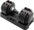 CAP Barbell ADJUSTABELL Adjustable Round Dumbbell Weights – Singles & Pairs | 12.5 lb, 25 lb & 55 lb | Multiple Handle Options