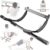 Sagler Pull up bar Doorway Heavy Duty Chin up bar Trainer for Home Gym Doorway Pull up bar or dip bar