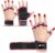 Workout Gloves for Men & Women, Smartwatch Compatible Ventilated Gym Gloves with Wrist Wrap Support, Breathable Weight Lifting Gloves for Fitness, Training & Cycling with Excellent Grip