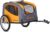 Schwinn Rascal Pet Trailer, Holds Pets Up to 50 or 100 lb, Universal Coupler, Folding Frame, Quick-Release Wheels, Rear Doggy Door, Leash, Washable Liner, Bug Screen, Schwinn Bike Trailer for Pets