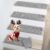 BEQHAUSE Stair Treads Non Slip Stair Runners Step Carpet Mat for Wooden Steps Indoor Machine Washable 28inX9in Edging Polyester Soft Stair Rugs for Kids Elders Pets with TPE Backing(Grey,7pcs)