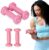 SPRI Dumbbells Hand Weights Set of 2 – Vinyl Coated Exercise & Fitness Dumbbell for Home Gym Equipment Workouts Strength Training Free Weights for Women, Men (1-10 Pound, 12, 15, 18, 20 lb)