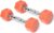 CAP Barbell Color Coated Hex Dumbbell Weights with Contoured Chrome Handle