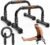 Push Up Bars Parallettes, 10” Heavy-Duty Steel Dip Bars with Non-Slip Foam Handles, Calisthenics Equipment for Handstands, L-Sit & Dips, Home Gym Workout Set with Jump Rope