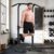 SogesHome Power Tower Pull Up Bar and Dip Station Adjustable Height Dip Stand Multi-Functional Strength Training Fitness Workout Station