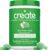 Create Creatine Monohydrate Gummies for Men & Women, Boost Focus, Strength, and Endurance, Anti-Melting Formula, Vegan, Gluten-Free, Non-GMO, 1.5g of Creatine per Gummy (Sour Green Apple)